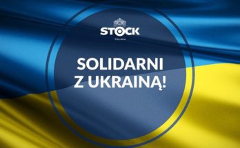 Stock Polska solidarny z Ukrainą
