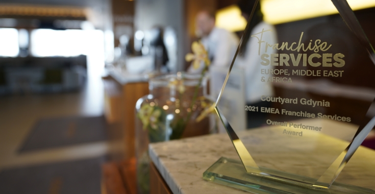Courtyard by Marriott Gdynia Waterfront laureatem nagrody