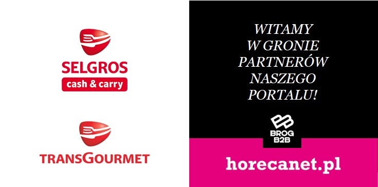 Selgros Cash & Carry i Transgourmet ponownie Partnerami portalu Horecanet.pl