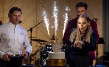 50th Anniversary Mercure brand at Mercure Warszawa Grand tort