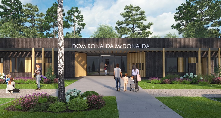 Fundacja Ronalda McDonalda _ Trzeci Dom Fundacji (wizualizacja)