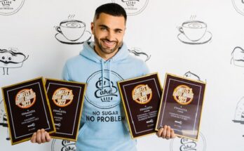 Rafał Kościuk z nagrodami Sweets&Coffee Awards 2023