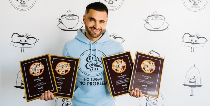 Rafał Kościuk z nagrodami Sweets&Coffee Awards 2023