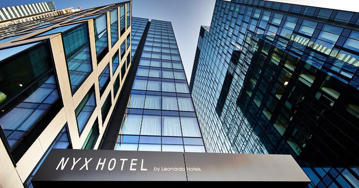 NYX Hotel, budynek z certyfikatem BREEAM klasy excellent
