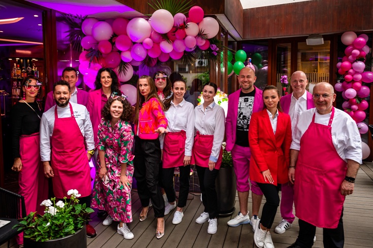 Flamingo Party zorganizowane dla pracowników. W LH Pracownicy mogą być w pełni sobą.