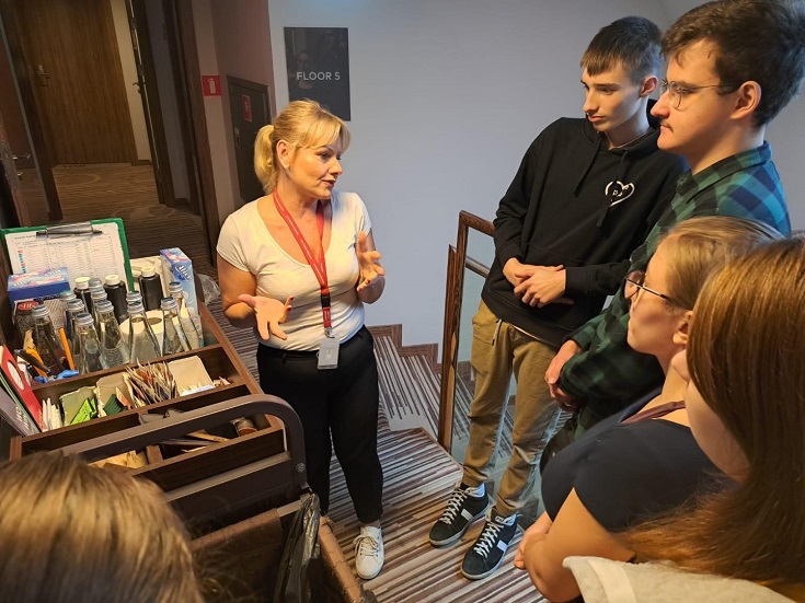 Warsztaty z housekeepingu dla młodzieży ze Specjalnych Ośrodków Szkolno-Wychowawczych