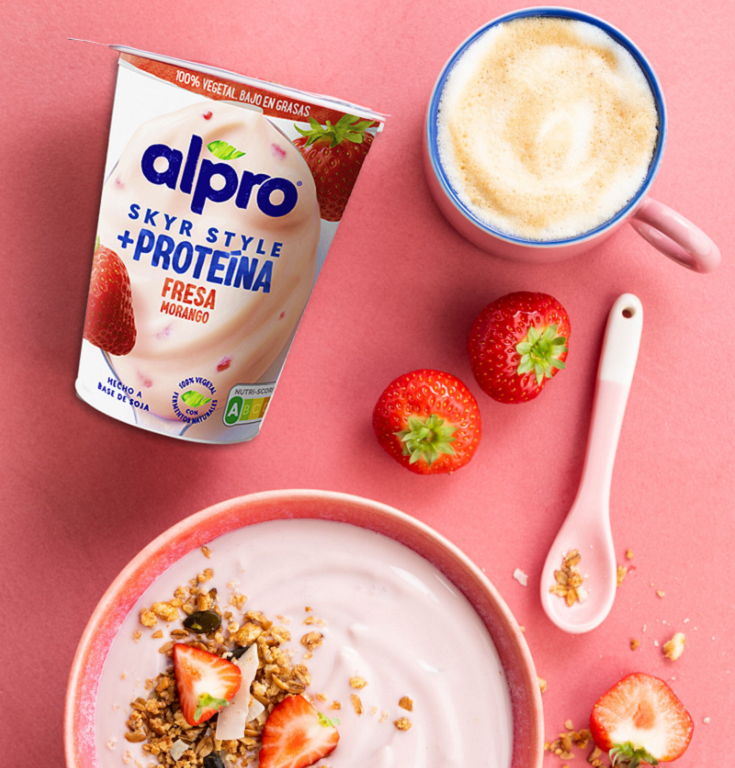 Alpro sojowa alternatywa Skyr truskawka
