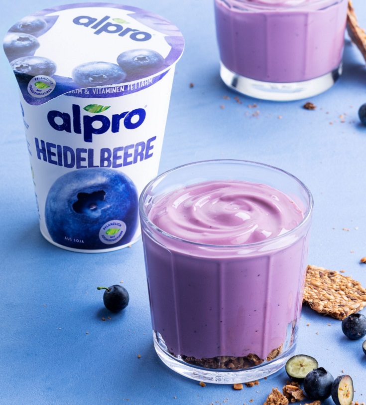 Alpro sojowa alternatywa dla jogurtu jagoda