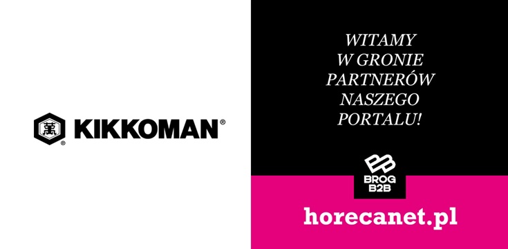 Kikkoman Partnerem portalu Horecanet.pl
