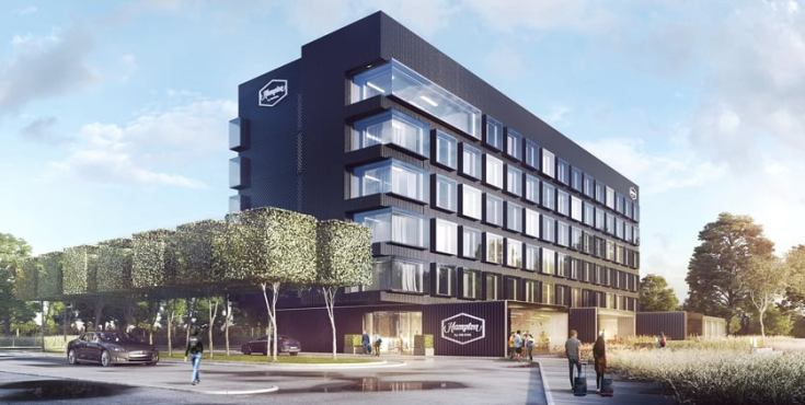 Ruszyła budowa Hampton by Hilton na lotnisku we Wrocławiu