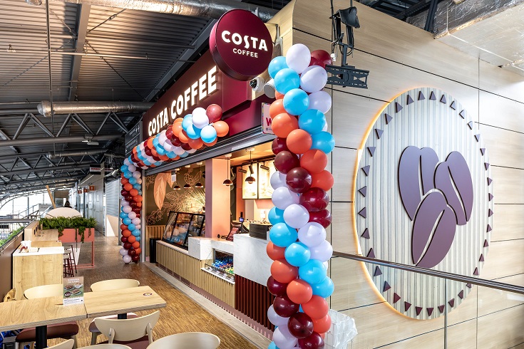 Costa Coffee na lotnisku w Modlinie