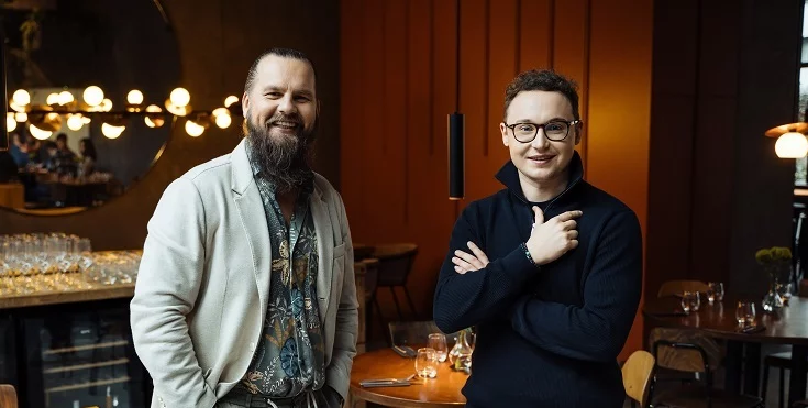 Mateusz Kowalczyk (Foodsi) i Sylwester Rypina (Goodspeed)