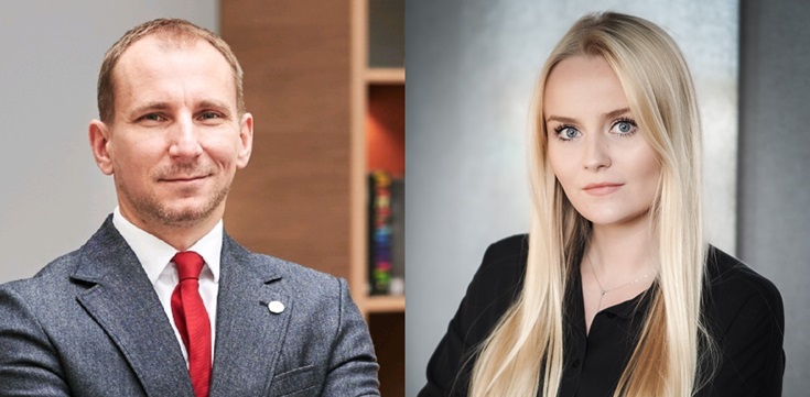 Paweł Mrozik i Alicja Truchel