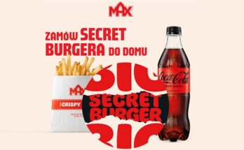 Secret Biurger w Max Premium Burger