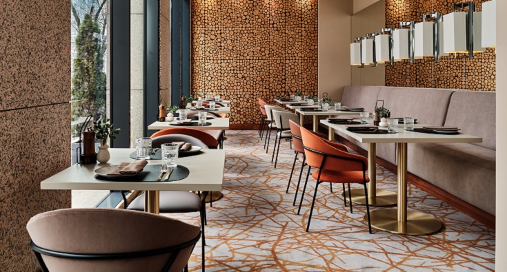 Wnętrze restauracji Terra