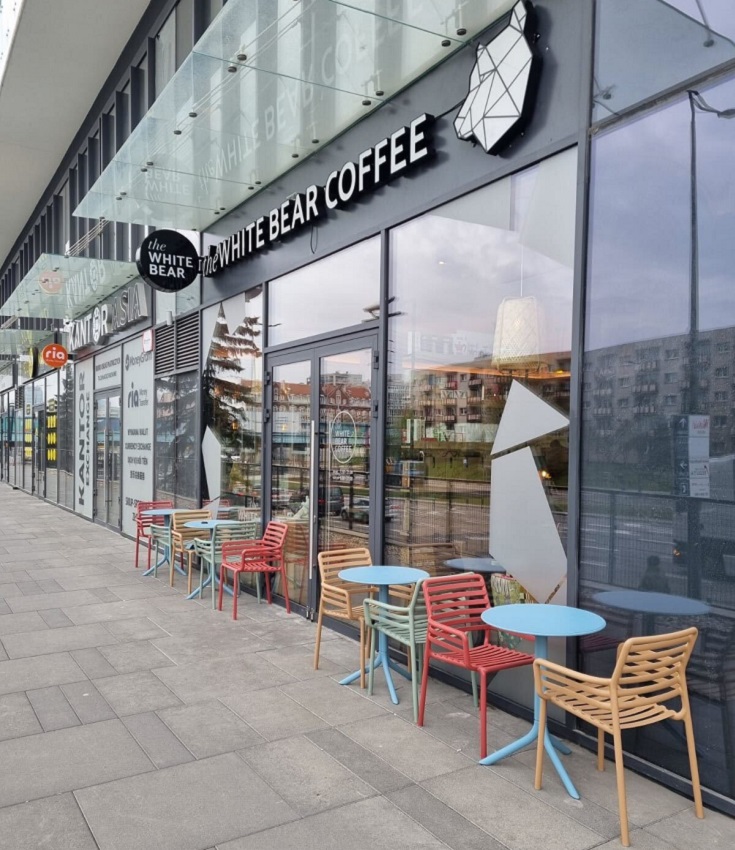 The White Bear Caffee w Warszawie
