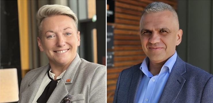 Agnieszka kopacz i Wojciech Jędrzejewski Destigo