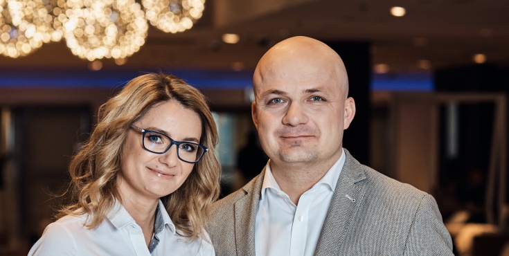 Anna Kwiatek-Skok i Kamil Bienias