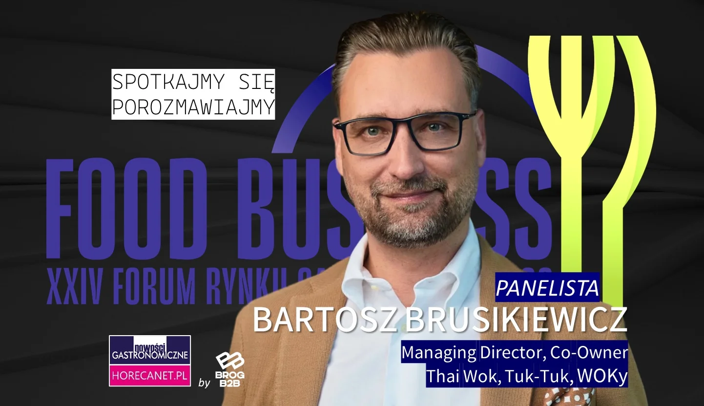 Bartosz Brusikiewicz food business forum