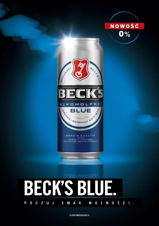 Becks Blue Zero