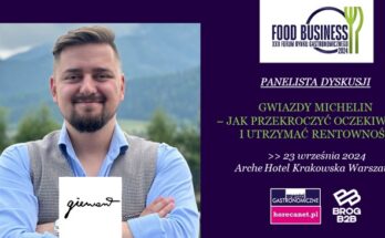 Łukasz Broda Restauracja Giewont Zakopane Food Business Forum