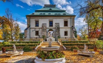 Manor House - park
