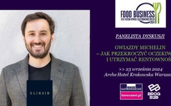 Mateusz Trzeciak Eliksir Food Business Forum