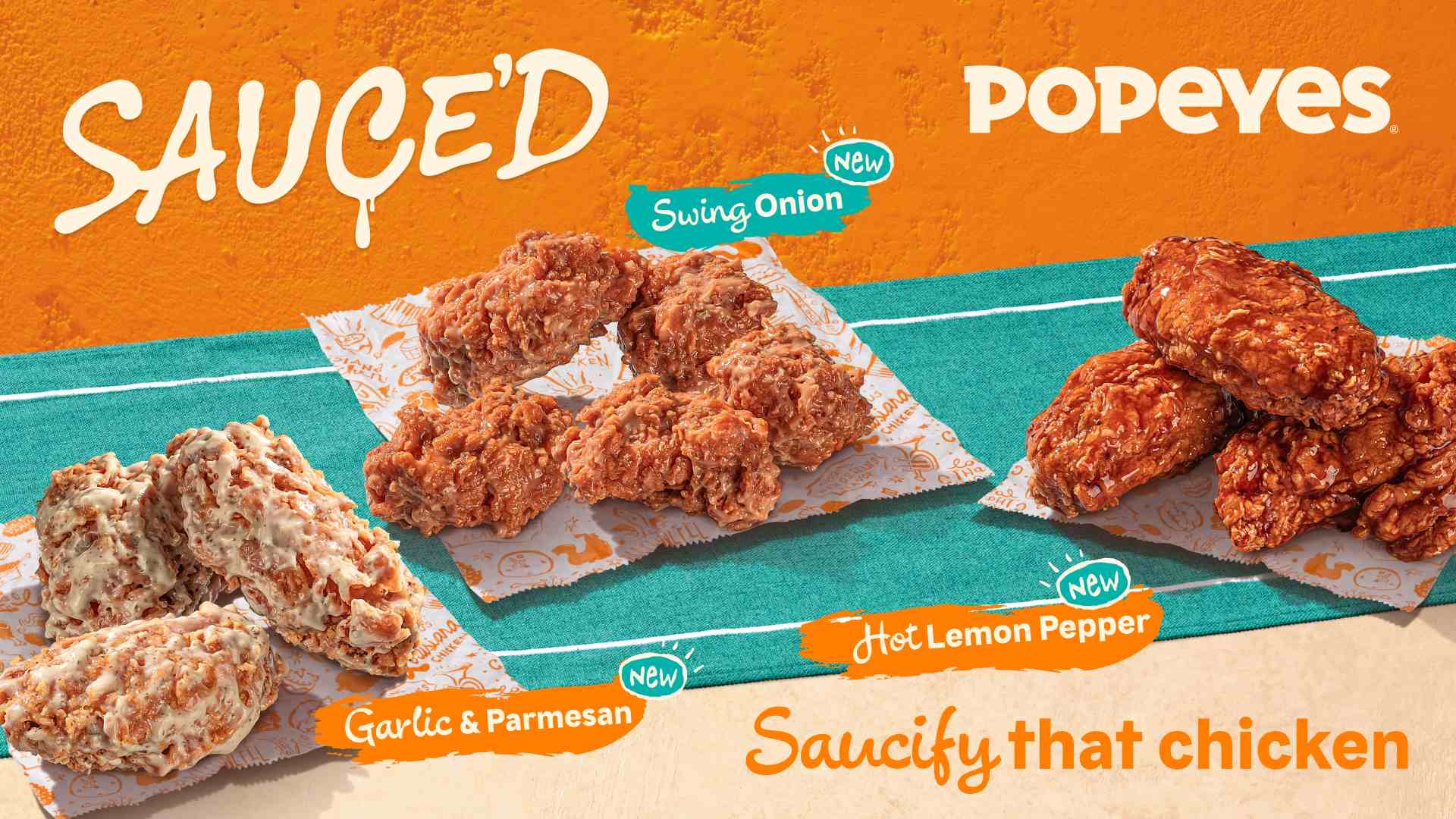 Popeyes sosy