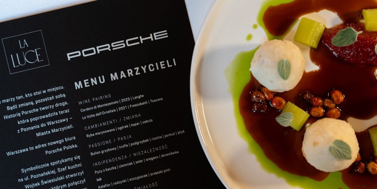 Porsche łączy siły z restaurcjami