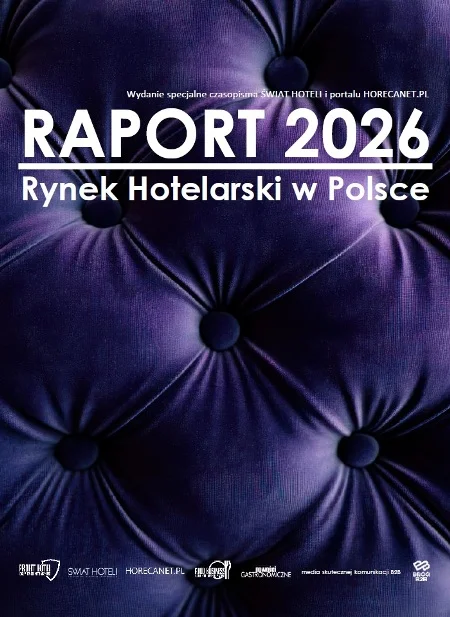 Rynek Hotelarski w Polsce RAPORT 2026 okładka RM