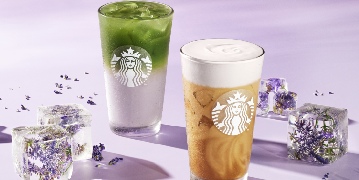 Starbucks oferta lawendowa