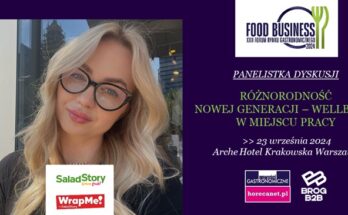 Weronika Wajs Food Business Forum 2024 salad story wrap me