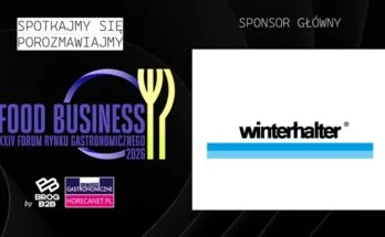 Winterhalter Sponsorem Głównym XXIV Food Business Forum® 2026