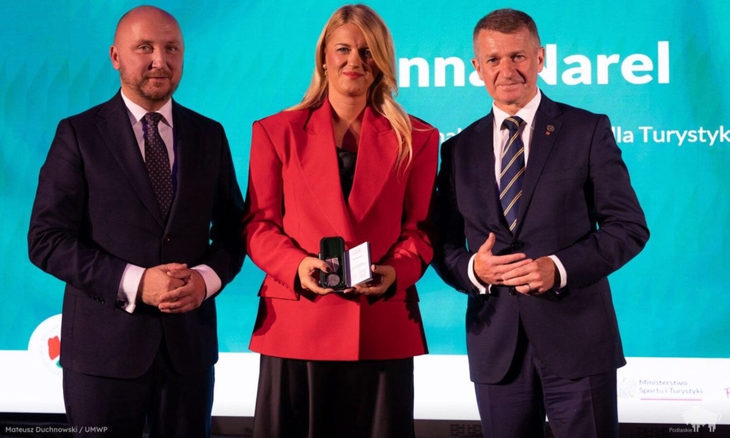 Anna Narel odznaka „Za zasługi dla Turystyki”