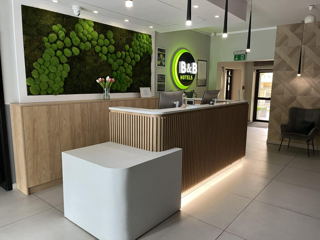 B&B Piotrków Trybunalski recepcja