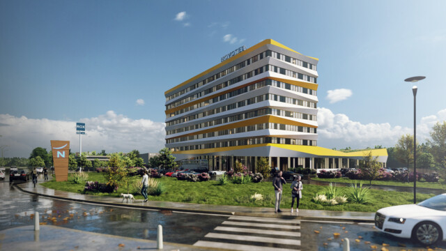 Novotel Zagrzeb Novotel Zagreb - facade - render