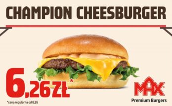 Max Premium Burgers Armand Duplantis Cheeseburgers