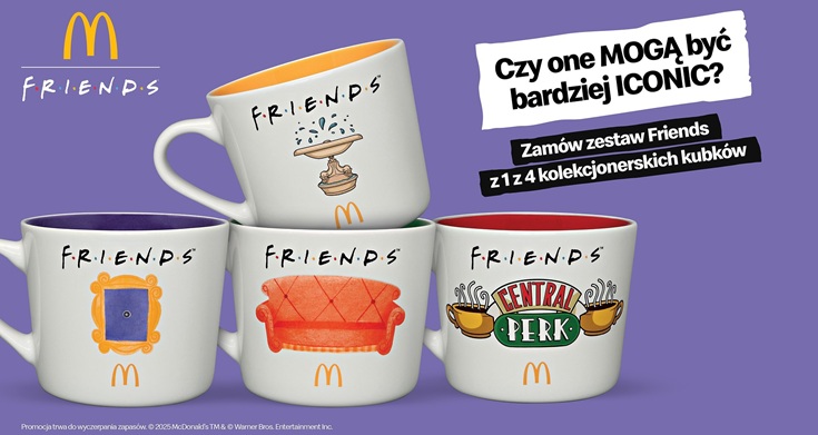 friends kubki mcdonalds