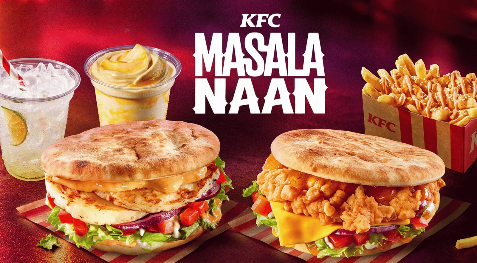 kfc masala naan