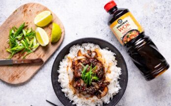 KIKKOMAN Beef Teritaki with Rice