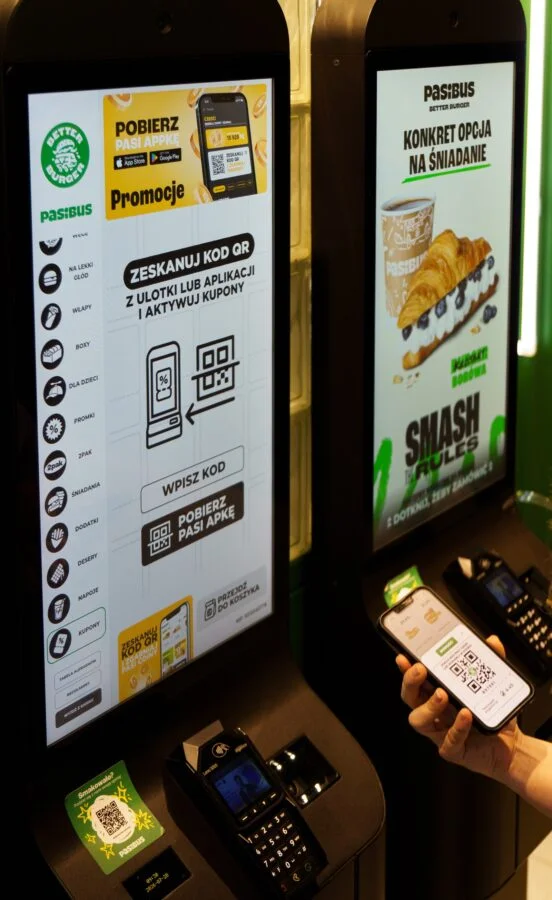 kiosk ordering stack