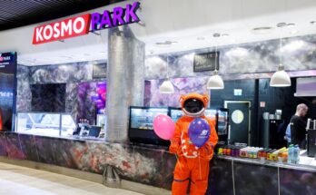 space cafe kosmopark blue city