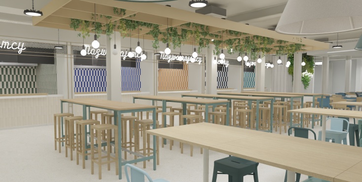 Krzywy Domek Food Hall