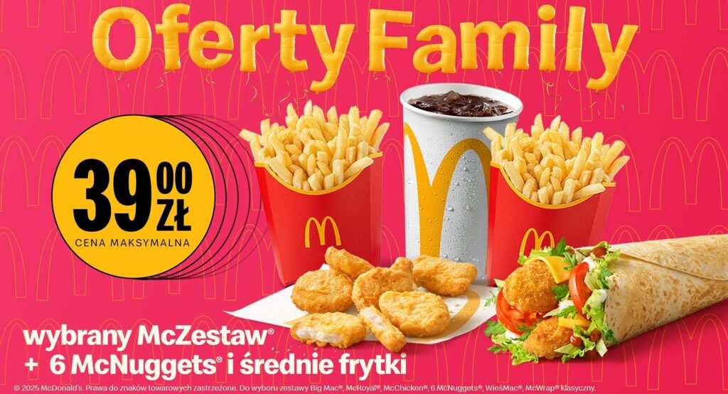 mcdonalds oferta family
