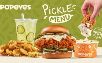 popeyes pickle menu
