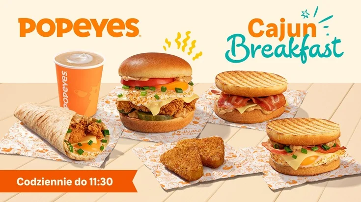 popeyes sniadania
