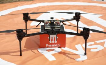 pyszne.pl dostawa jedzenia dronem