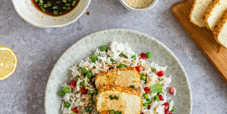 Sesamowe Tofu Katsu