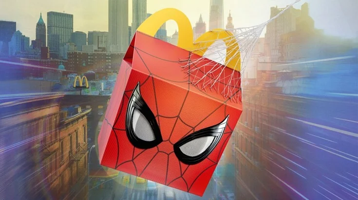 spiderman mcdonalds