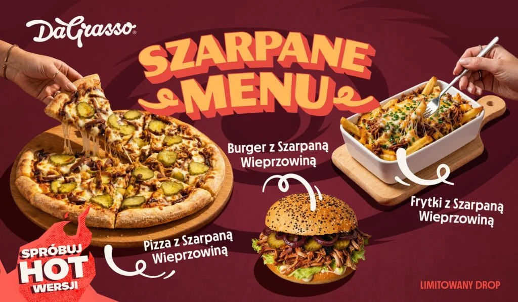 szarpane menu da grasso